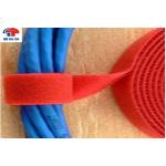 Heavy Duty White Hook Loop Cable Ties Bulk ,  Reusable Cable Ties