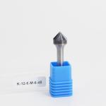 SK 90 Degree Countersink Carbide Burr Die Grinder Bits Single Cut LOGO 6mm Shank 40 CrMo Shank Material for sale