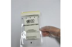 China Laboratory 50pcs Biohazard Specimen Bags Self Adhesive Seal supplier