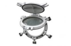 China Storm Cover Hinged Circle Custom Marine Windows Side Scuttle supplier