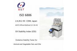 China ISO 6886 Edible Oil Testing Equipment Animal Vegetable Fats Oils Oxidative Stability Tester supplier
