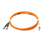 OM1 OM2 Simplex Duplex LSZH Fiber Patch Cord With FC To LC Connector for sale