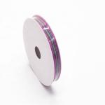 Tartan Plaid Decorative Fabric Ribbon Pink / Green Color 5 - 100MM Width for sale