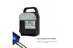 China Small Portable Battery Charger Travel Power Bank Led Energy Emergency Lighting System supplier