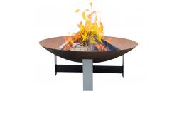 China ISO9001 Steel Fire Pit Replacement Bowl Corten Steel Rustic Red supplier