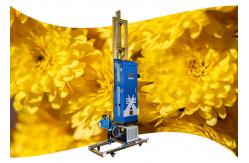China Customizable 2 Printheads 1.7m Digital Wall Printing Machine supplier