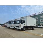 SINOTRUK 4x2 LHD Or RHD Refrigerator Box Truck Thermo King Freezer Truck for sale