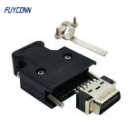 20 Pin Servo Connector Mini Solder Type SCSI Connector W/ Plastic Dust Cover Sider Screw for sale