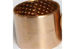 China Rolled Multiply Low Friction Bearing , CuSn8 Bronze Sleeve Bearings Easy Installation supplier
