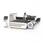 4500 KG Metal CNC Fiber Laser Cutting Machine With Dual Function And 6kW Laser Power for sale