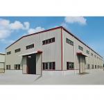 Pre Engineering Steel Structure Workshop , Prefab Metal Buildings Construction for sale
