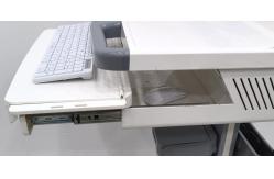 China Mobile Medical Computer Cart Height Adjustable Laptop Workstation For EMR supplier
