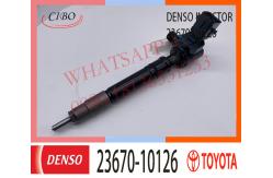 China Genuine Common Rail Diesel Engine Fuel Injector 23670-10126 2367010126 supplier