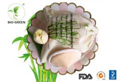 China Thin Bamboo Washable Breastfeeding Pads , Comfortable Bamboo Reusable Breast Pads supplier