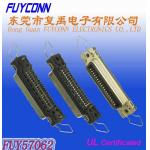 DDK 36pin Female Connector 180 Degree PCB Mount Straight For Printer