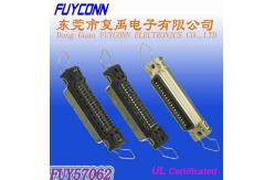 China DDK 36pin Female Connector 180 Degree PCB Mount Straight For Printer supplier