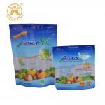 2KG Zipper Frozen Meat Vegetable Packing Bags Stand Up Pouch Bags For Seafood for sale