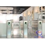 Double Motor Full Automatic Retractable Airport Turnstile barrier Gate Mechanism for sale