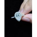 AAA Gems high quality moissanite jewerly ring in 18K ,14K Gold. for sale