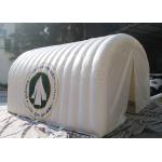 White Advertising Inflatable Tent , UV Resistant Inflatable Shelter Tent for sale