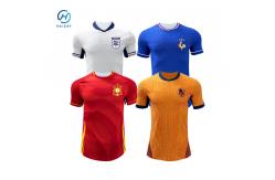 China Unleash Your Potential Stylish Design Fan Version Jersey for Soccer Players supplier