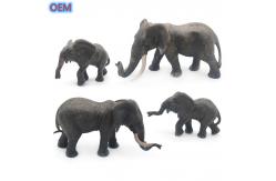 China Custom Plastic PVC Wild Animal Figures Toys For Toddlers OEM Design supplier