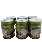 Coffee Storage Cylindrical Tin Can With Valve For Industrial for sale