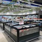 High Visual Display Deep Freezer , Glass Door Sliding Lid Chest Freezer for sale