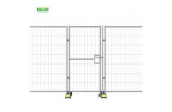 China Public Safety Pvc Coated 2.1x2.4m Temp Construction Fence supplier
