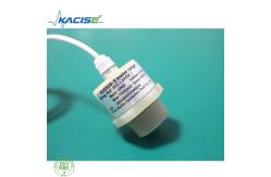 China 1NPT PTFE Material Ultrasonic Transducer Sensor Ultrasonic Level Meter For Food supplier