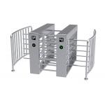 Anti Reverse Half High Turnstile LED Indicator IP55 Waist High Turnstile for sale
