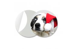 China PET / PP Lovely Animal Image Sticker 3d Lenticular Printing Adhesive For Kids supplier