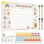 Rewritable Preschool Reward Chart Educational Behavior Sticker Chart OEM