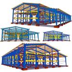 Metal Building Prefabricated Steel Shed Steel Structure Workshop Warehouse Building for sale