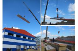 China Gable Frame Prefab Steel Warehouse Pre Engineered Greenhouse Structure Galvanized supplier
