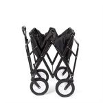Steel Folding Picnic Wagon With Powder Coating Foldable Garden Wagon Cart