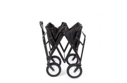 China Steel Folding Picnic Wagon With Powder Coating Foldable Garden Wagon Cart supplier