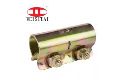 China Double Sleeve Pipe Scaffolding Forged Coupler supplier