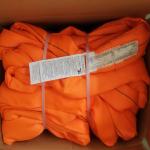 Polyester Endless Round Sling Heavy Duty Vertical 26000 LBS With Woven Script for sale
