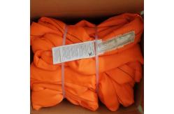 China Polyester Endless Round Sling Heavy Duty Vertical 26000 LBS With Woven Script supplier