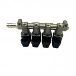 LN-LIG1 4 Cylinder Black Injector Rail for 2 Ohm / 3 Ohm Sequential Injection System for sale