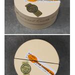 Uncoated 12.5cm Dia Round 5.5 cm Height Cake Box Perfect for Customized Baking Needs for sale