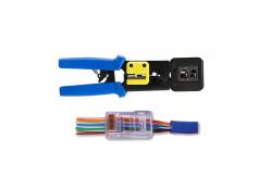 China Professional Crimp Tool RJ45 Pass Through Connectors / Clips / Ends supplier