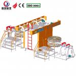 Fast Speed Shuttle Rotomolding Machine PLC Control Electrical