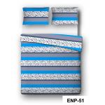 Pigment Printed Duvet Cover Set 3pcs