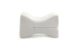 China White Contour Side Sleepers Memory Foam Knee Wedge Pillow supplier