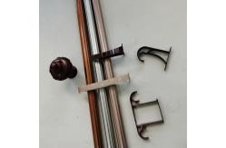 China 6.3 Metres Simple Style 22 Inch Metal Pipe Curtain Rod supplier