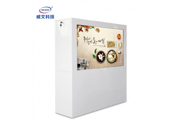 Infrared Touch Advertising Digital Signage 6ms 3d Transparent Showcase