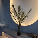 Realistic Looking Artificial Palm Tree Hypoallergenic and Insect Resistant