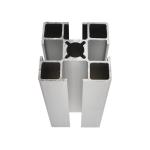 Anodized 6063 T5 20x20 Aluminium T Track Extrusions Tempered for sale
